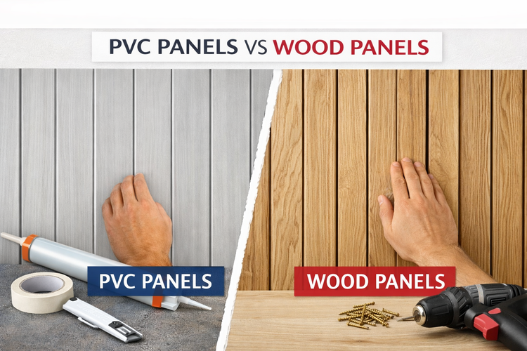 PVC Panels vs Wood Panels: Which One Makes More Sense Long Term?